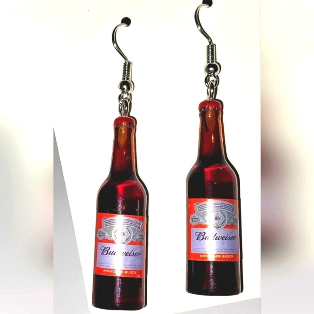 Retro Super Cute Boozy Resin Earrings